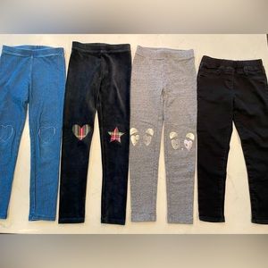 J Crew Crewcuts girls leggings bundle - size 8